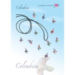 pendente forma colombina